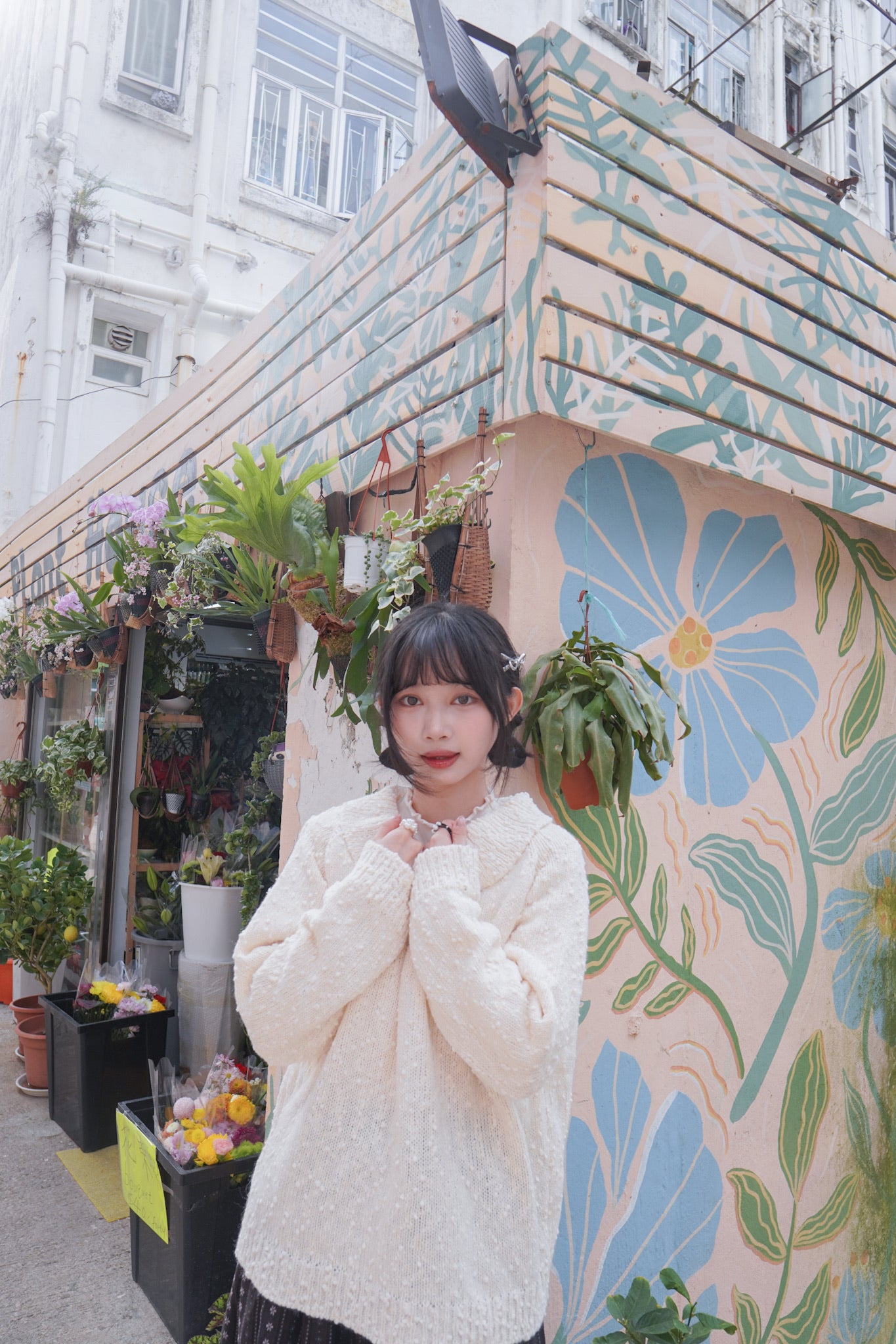 <現貨> BlingBling肌理紋波波針織上衣