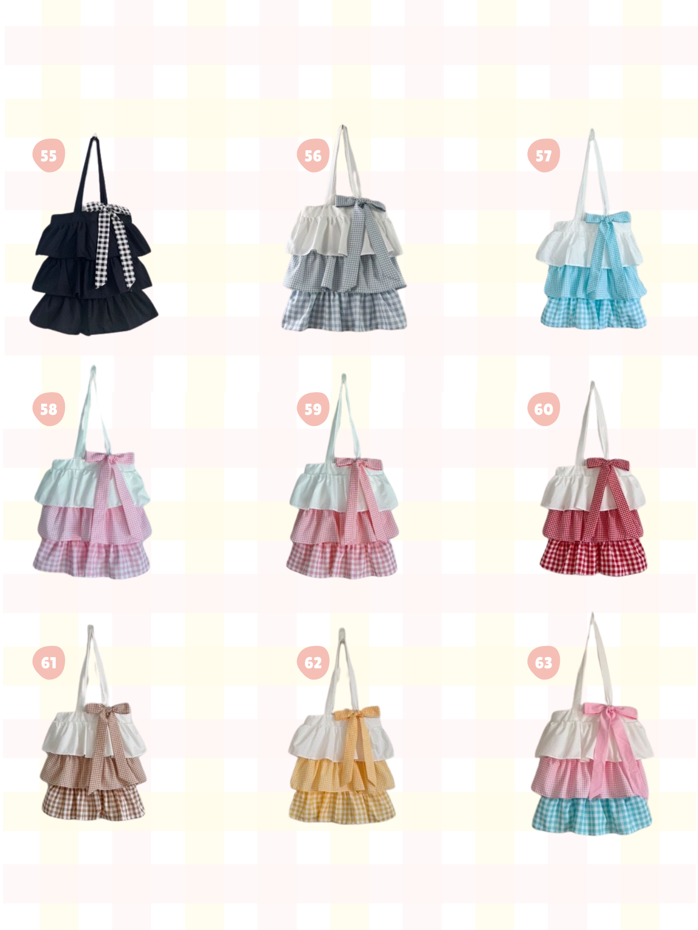 <預訂> 泰國人手製作🇹🇭 超人氣大容量三層蛋糕Tote Bag(內有小口袋) | 多色入