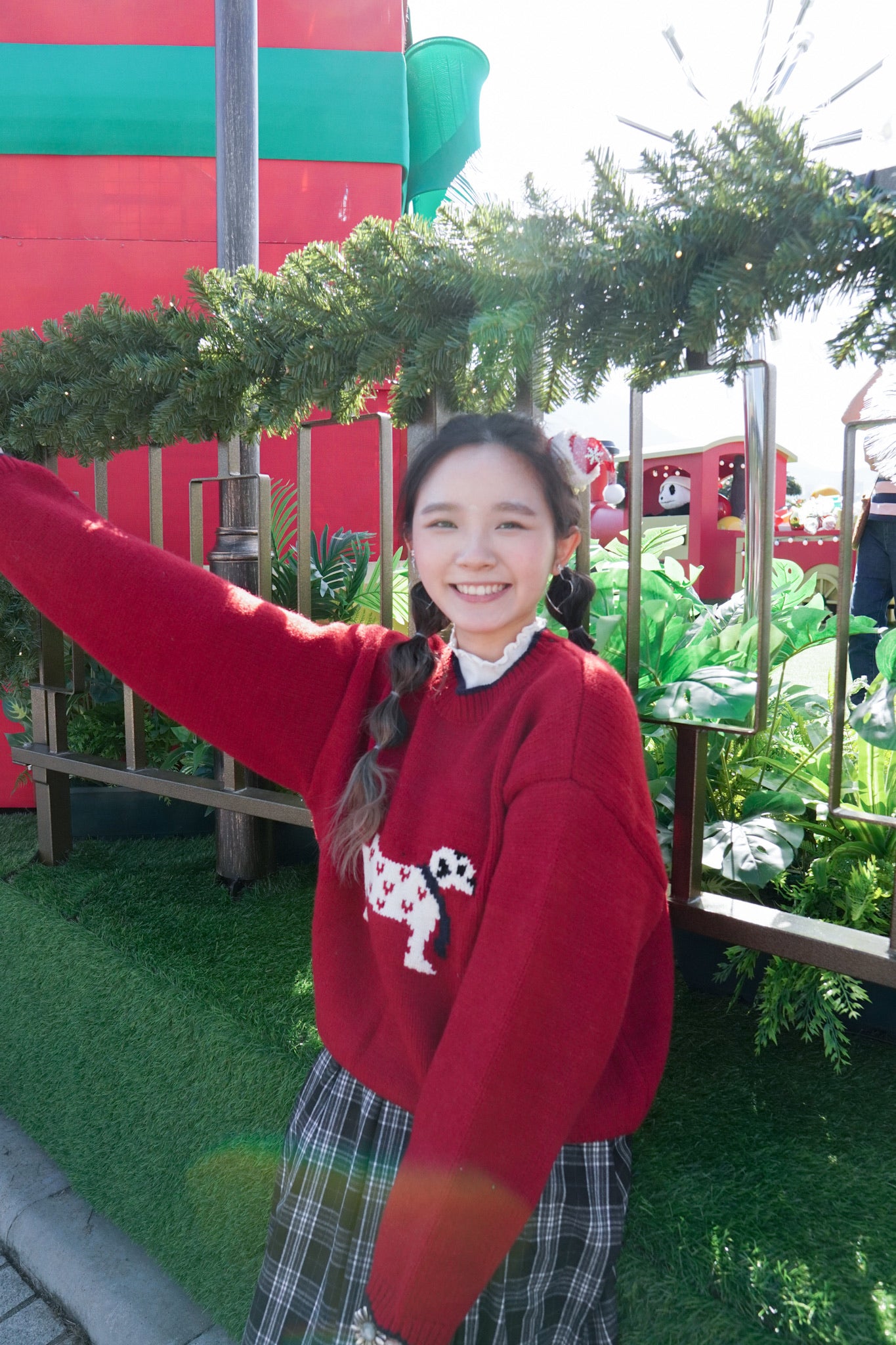 <現貨> 聖誕專屬🎄 可愛小狗長袖針織衛衣｜兩色入