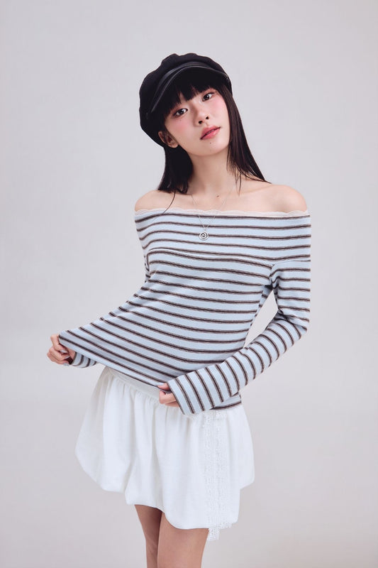 <預訂> 越南小眾品牌🇻🇳 超可愛蕾絲蝴蝶結泡泡短裙(含打底) | 兩色入