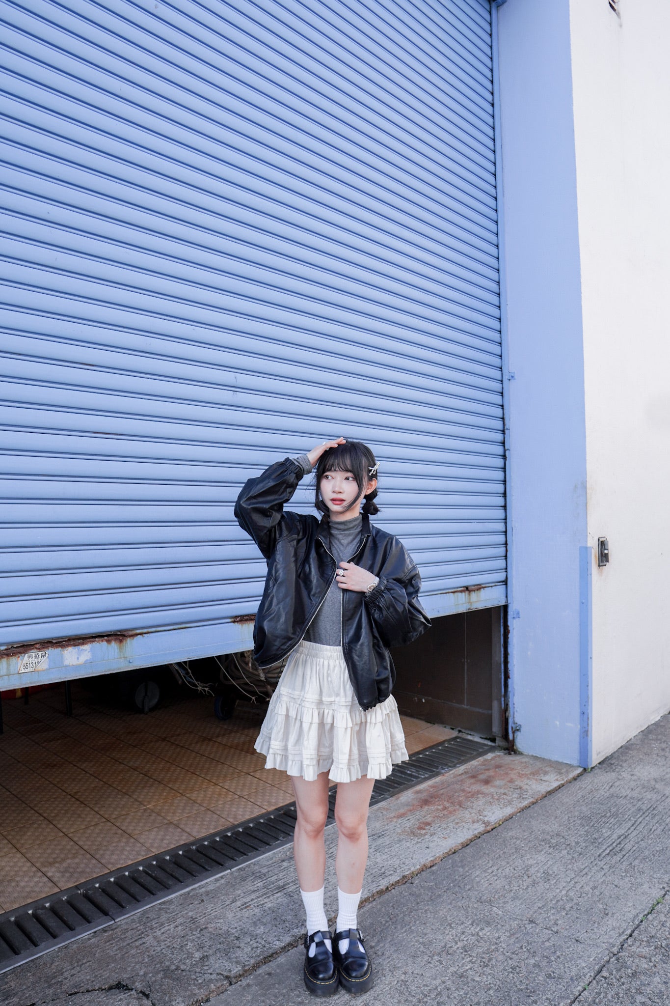 <現貨> 秋冬專屬♡ 絲絨蛋糕短裙 | 兩色入