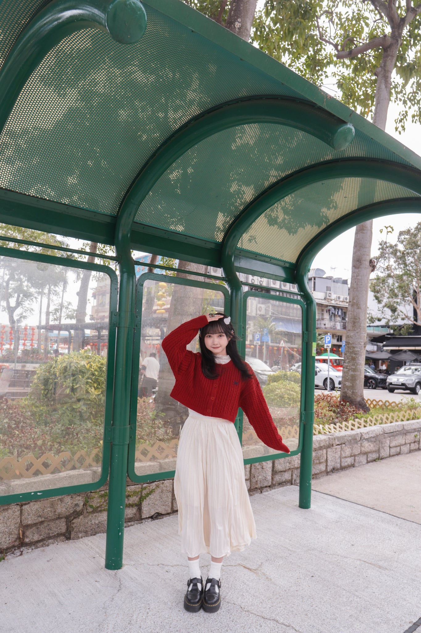 <現貨> 新年限定🧧🍊Logo刺繡絞花針織開胸長袖外套