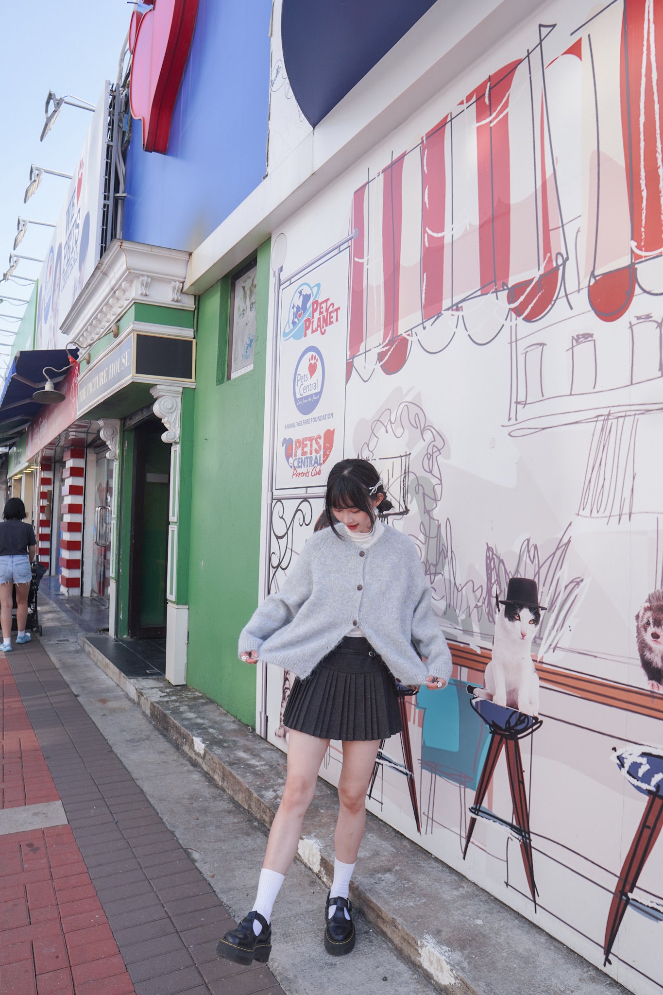 <現貨> 羊毛混紡針織冷外套｜兩色入