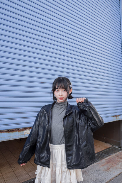 <現貨> 自家製 首批價 PU型格皮褸！版型大讚