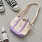 JP (限時降價至22/10) Converse 2-WAYS Mini Bag 迷你帆布Tote Bag｜四色入