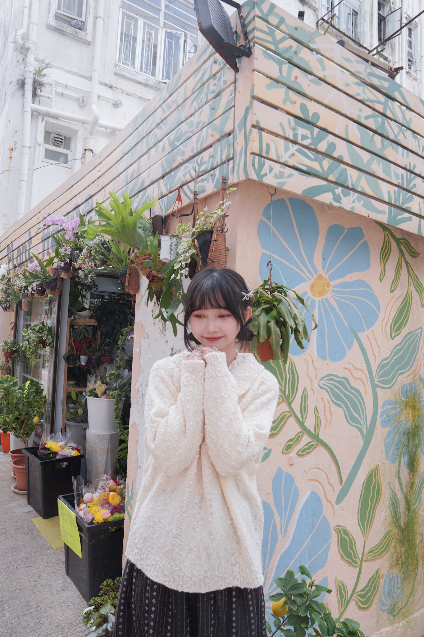 <現貨> BlingBling肌理紋波波針織上衣