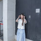 <預訂> 自家製 不易皺! 口袋A字半身長裙｜兩色入