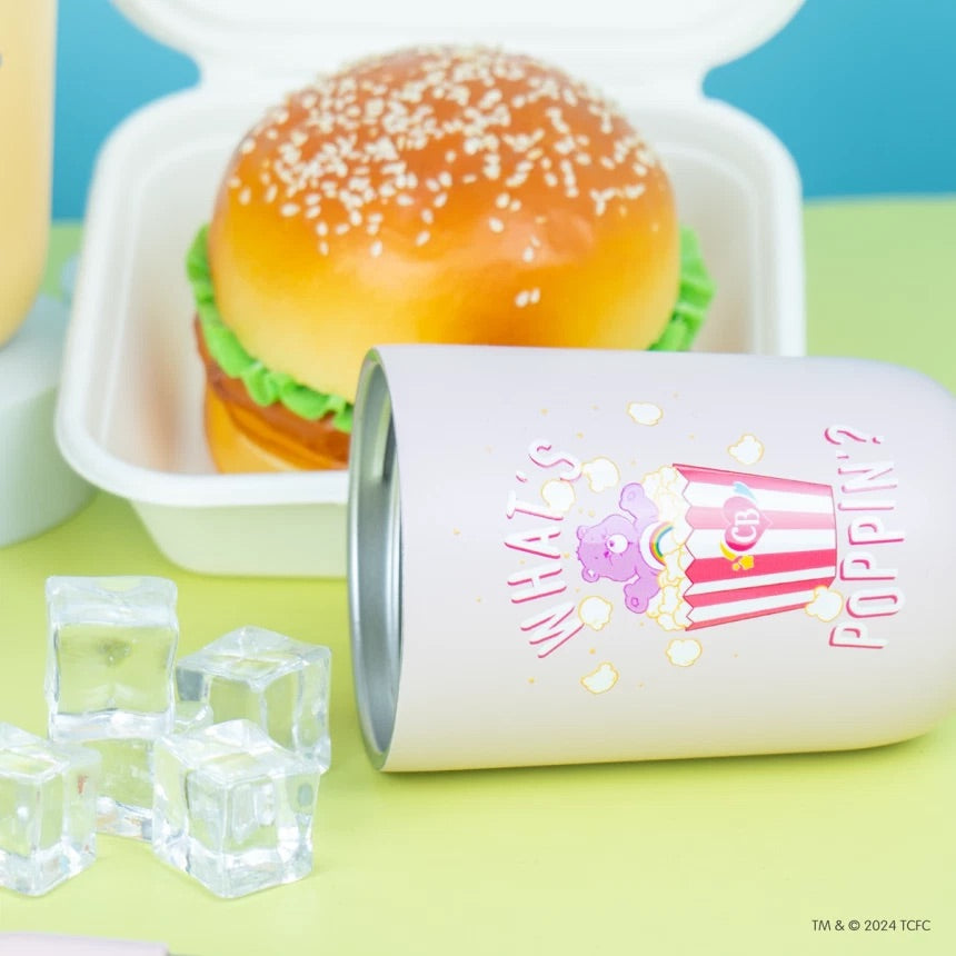 <預訂優惠> 泰國 Care Bears 不鏽鋼水杯連飲管｜四色入