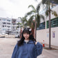 <預訂> 自家製 褶皺透明Ruffle邊立體花花高領內搭打底上衣｜兩色入