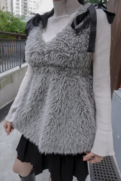 <現貨> 高領喇叭袖羅紋針織上衣｜四色入