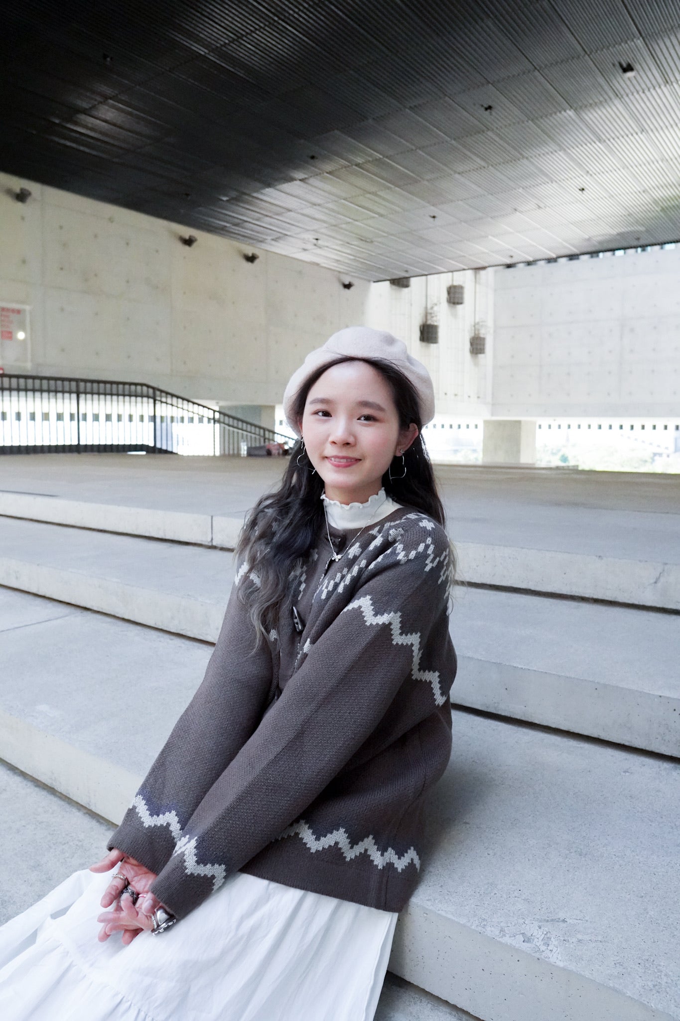 <預訂> 首批優惠♡羊毛牛角扣寬鬆針織開胸外套