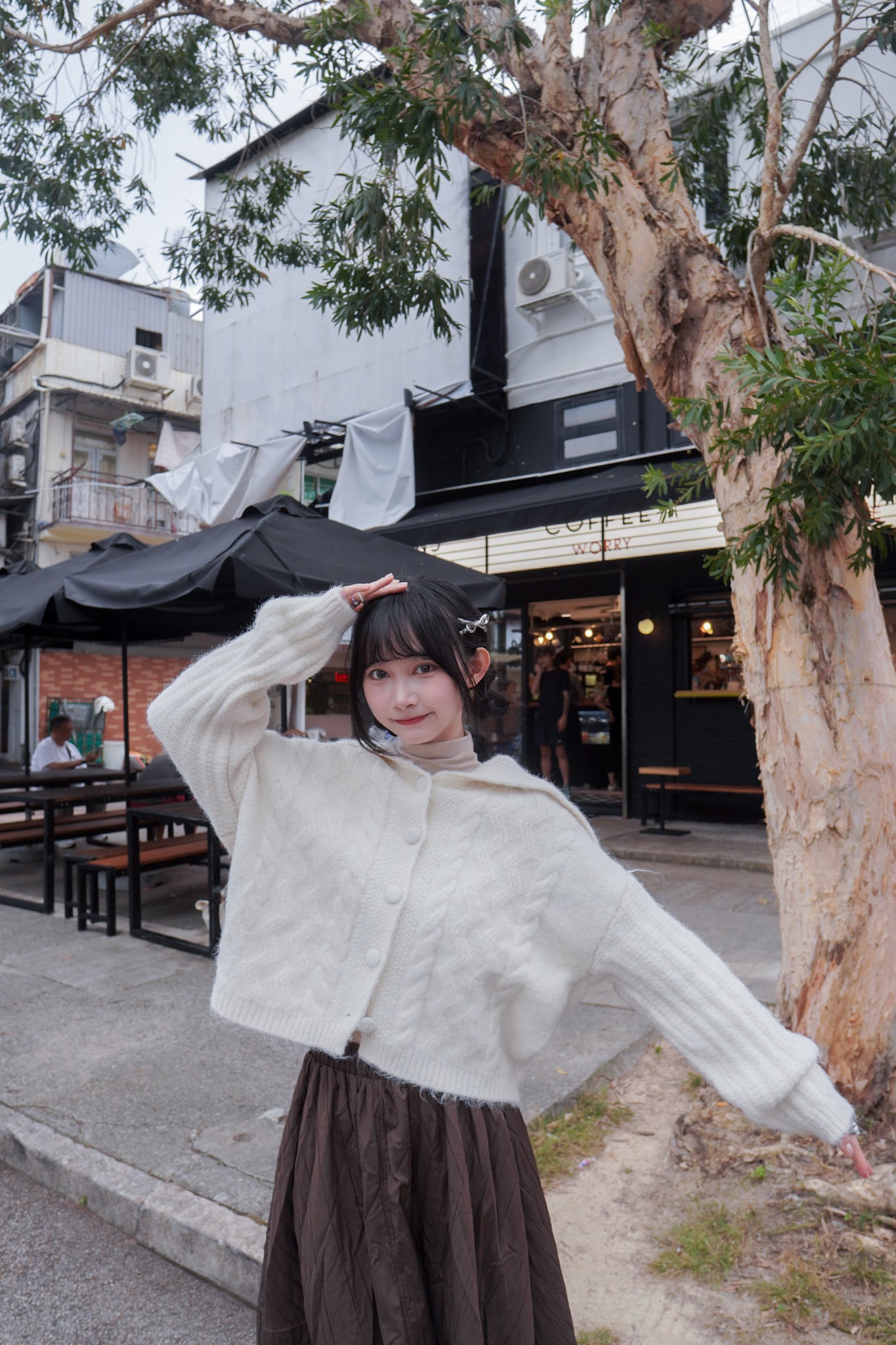 <現貨> 自家製 2025新款 高質量超親膚百搭多色高領長袖上衣｜五色入