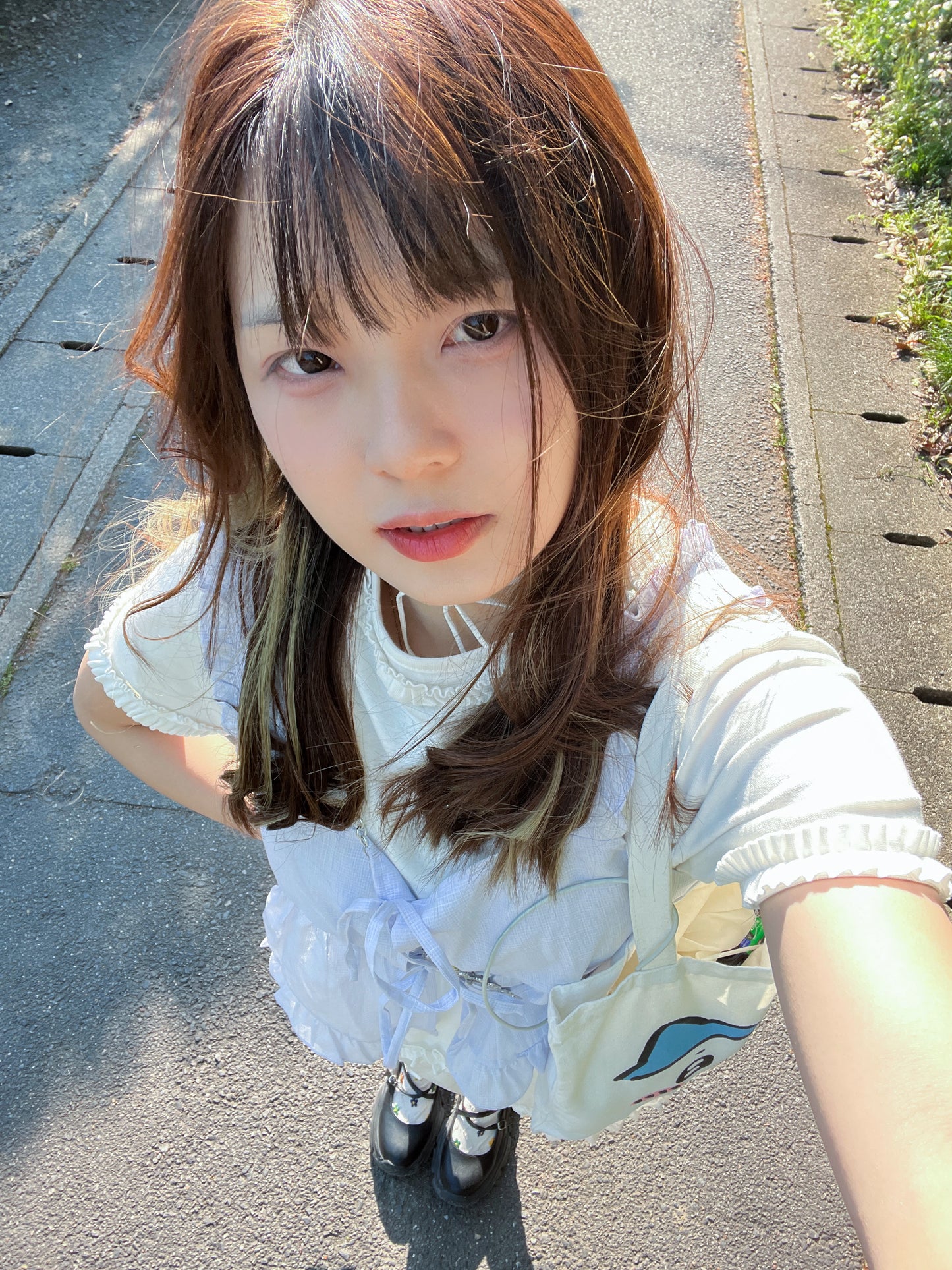 <現貨> 自家製 三層ruffle邊半身蛋糕長裙