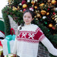 <現貨> 聖誕專屬🎄大蝴碟結長袖針織上衣