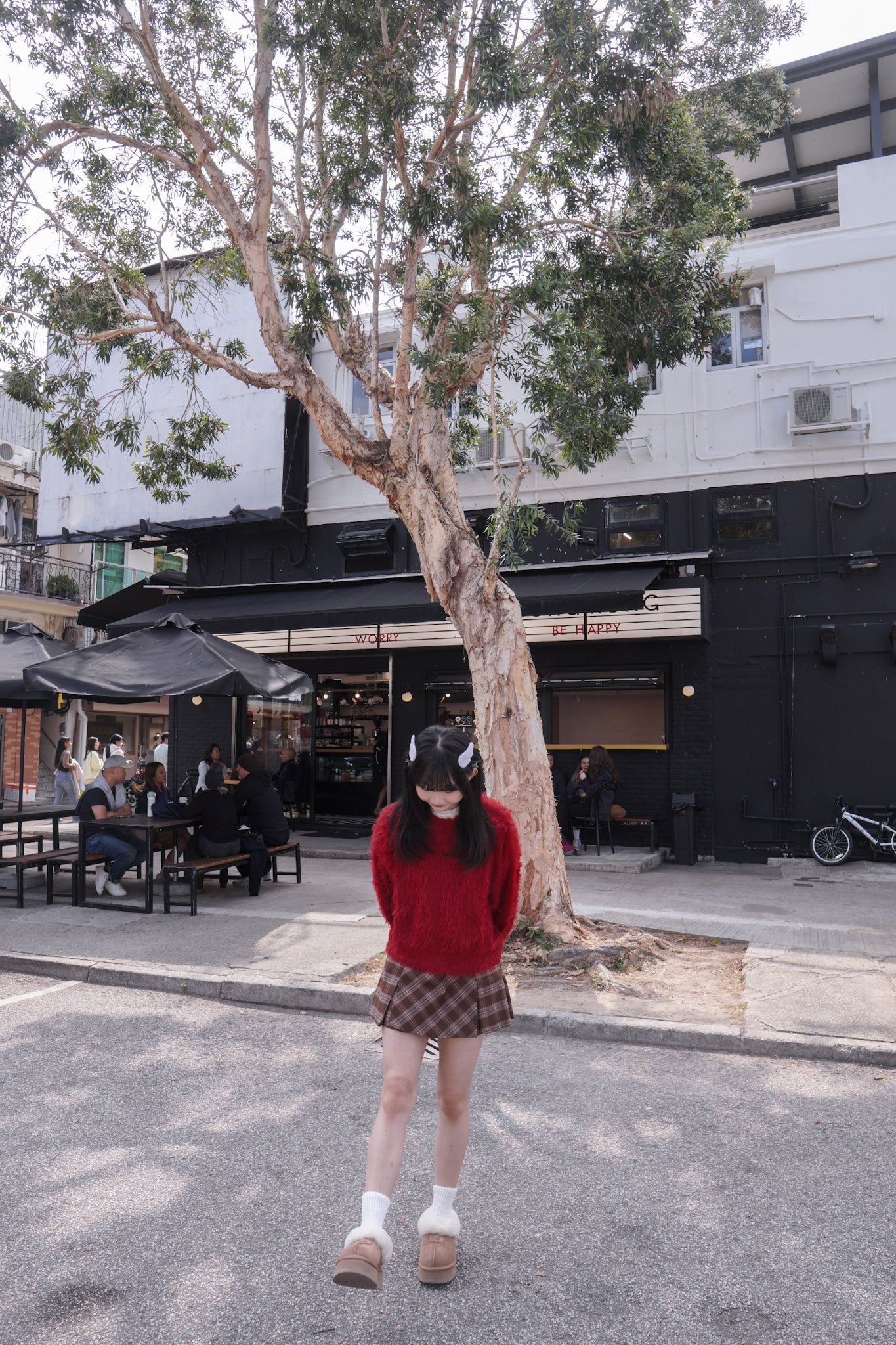 <現貨> 新年限定🧧🍊圓領毛絨針織長袖上衣