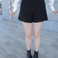 <預訂> 高腰羅紋針織彈性短褲｜三色入