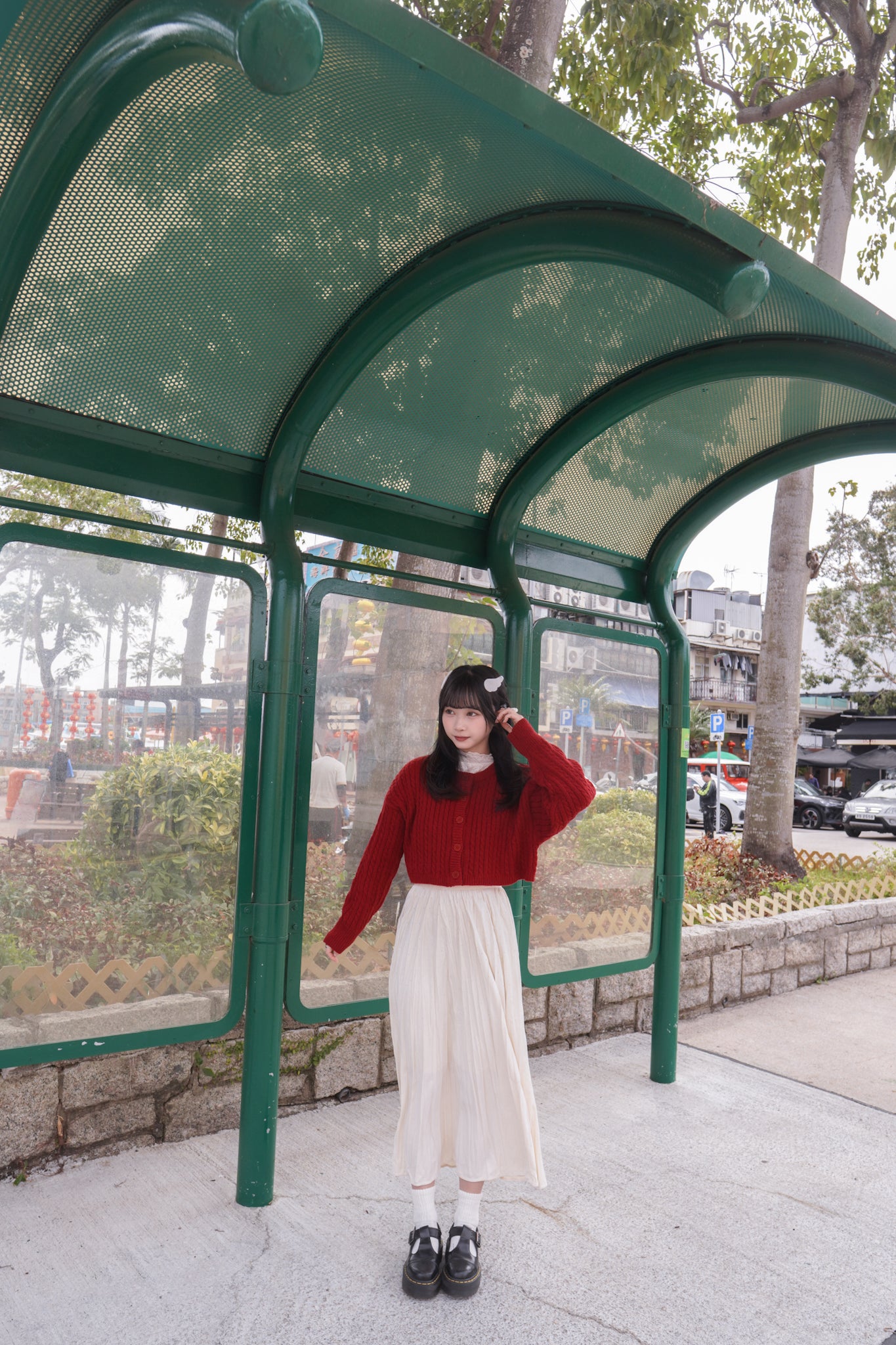 <現貨> 新年限定🧧🍊Logo刺繡絞花針織開胸長袖外套