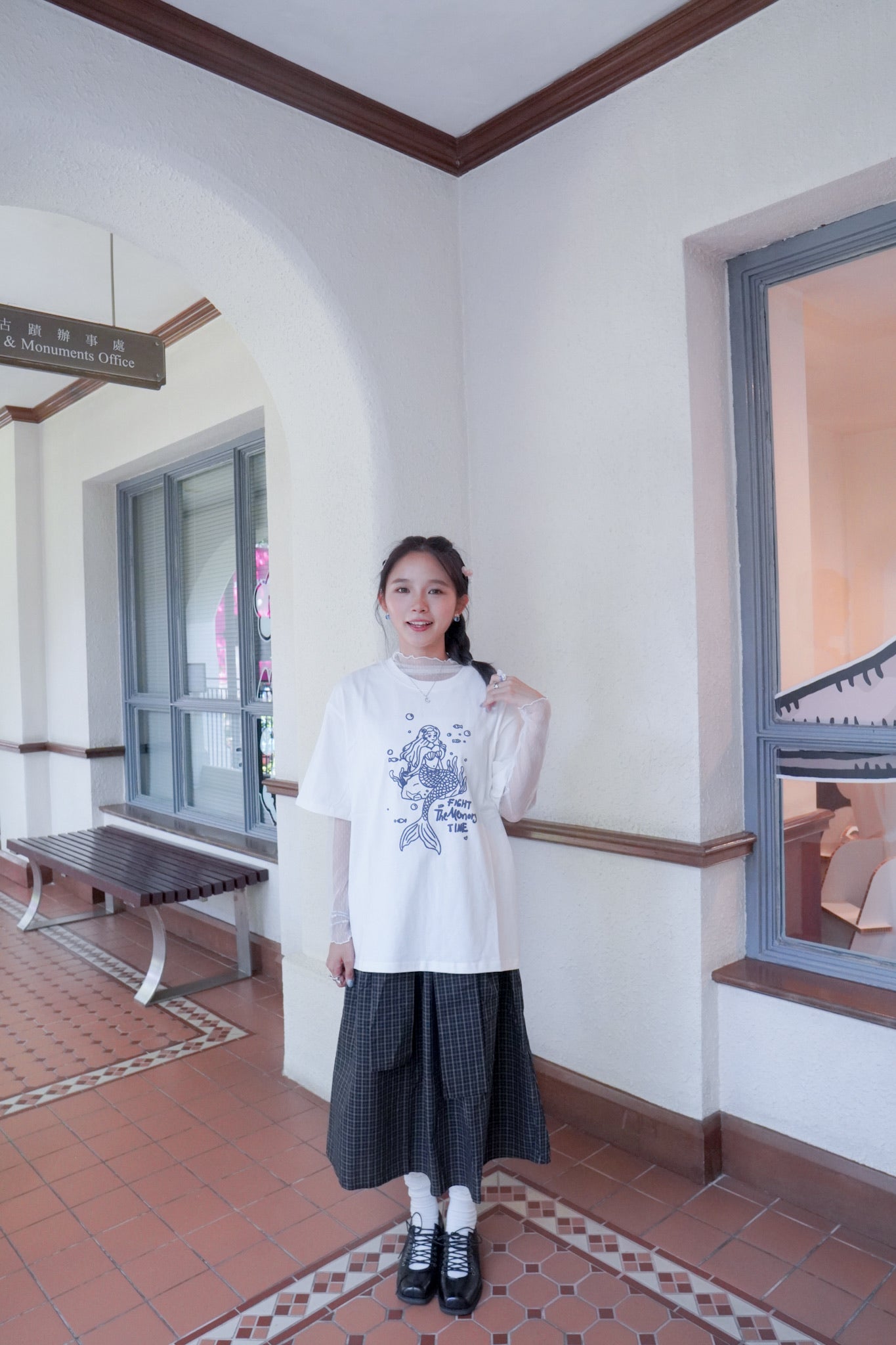 <現貨> 自家製 Oversized寬鬆棉麻短袖Tee