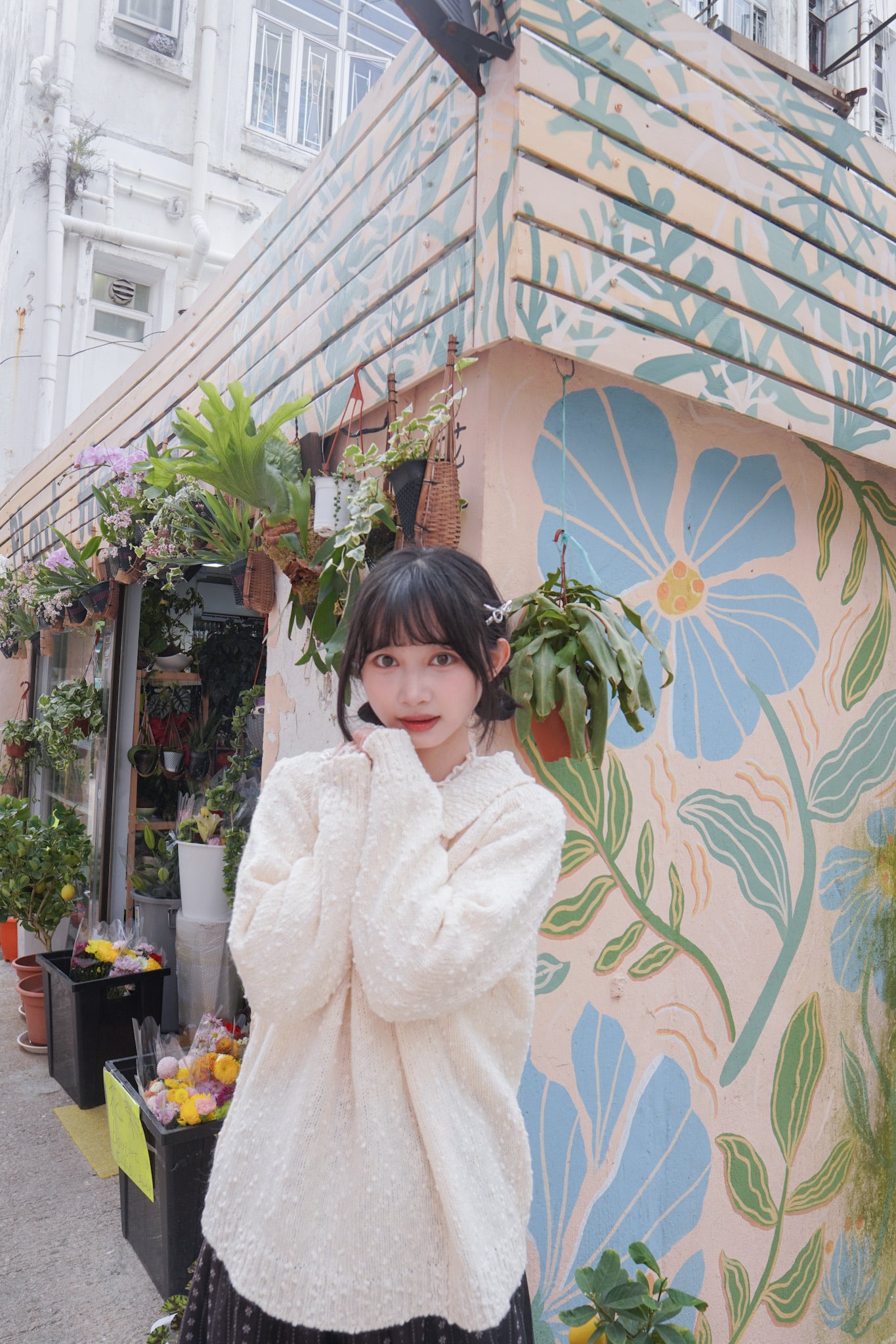 <現貨> BlingBling肌理紋波波針織上衣