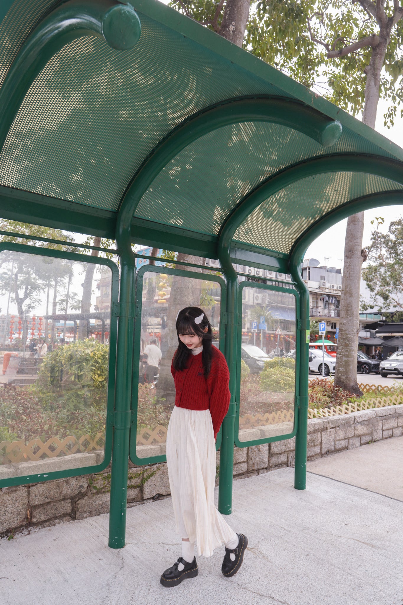 <現貨> 新年限定🧧🍊Logo刺繡絞花針織開胸長袖外套