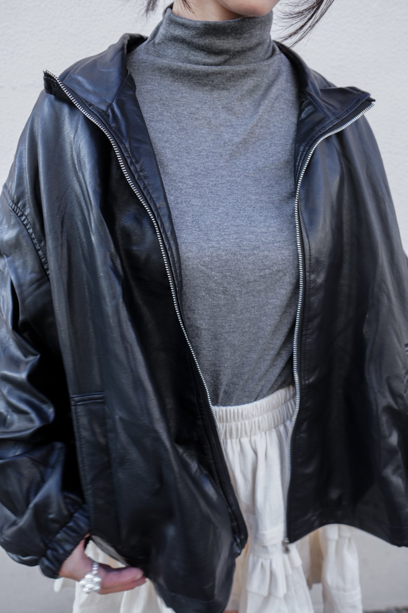 <現貨> 自家製 首批價 PU型格皮褸！版型大讚