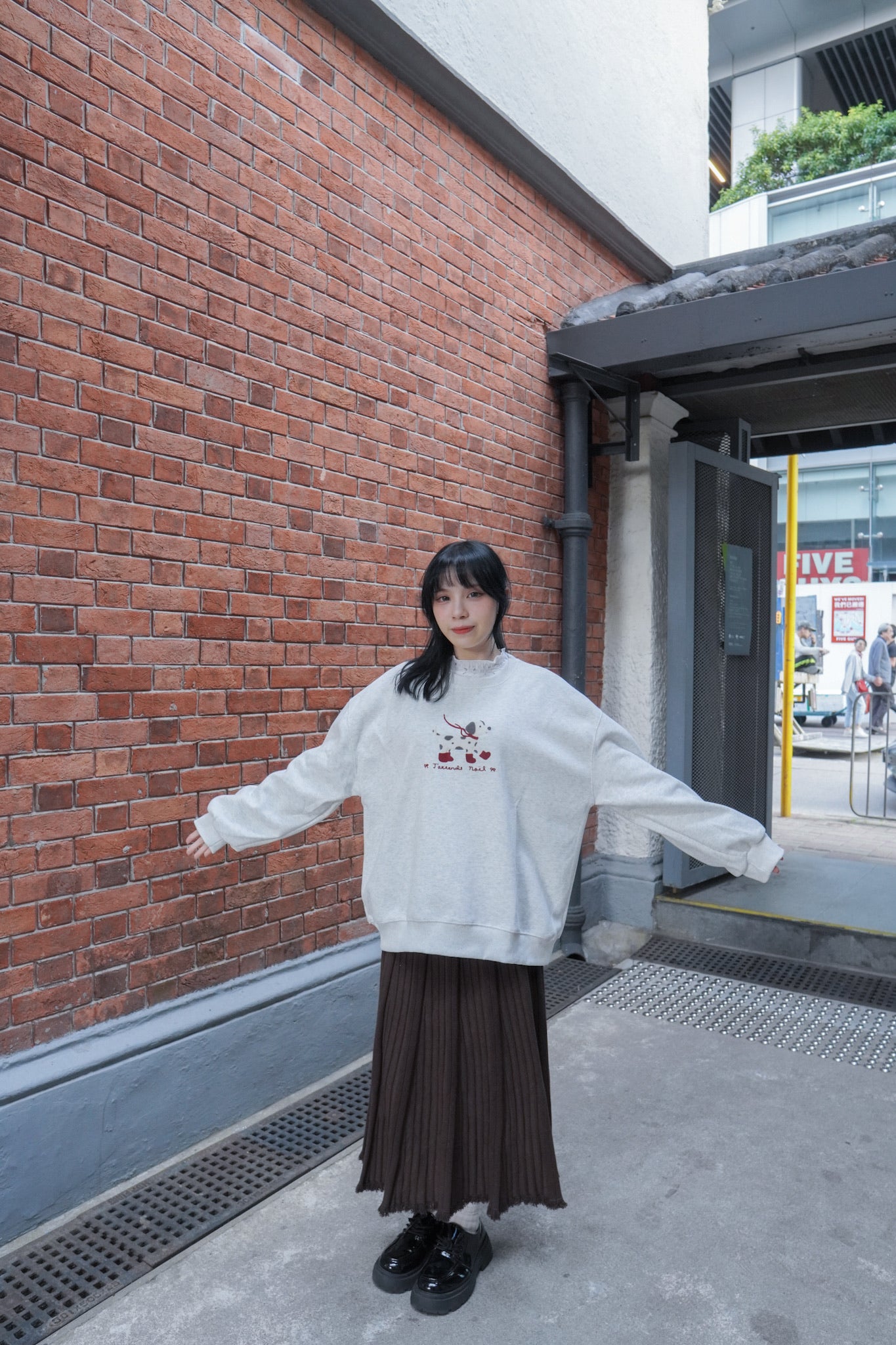 <預訂> 自家製 流蘇針織半身長裙｜兩色入