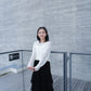 <預訂> 自家製  蕾絲蛋糕ruffle疊層長裙｜兩色入