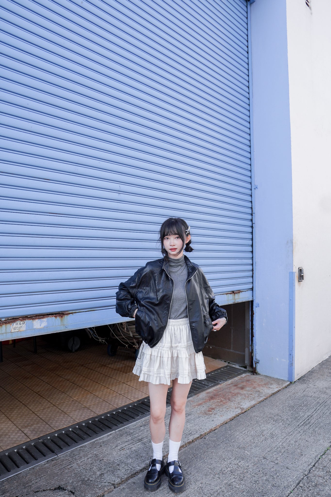 <現貨> 秋冬專屬♡ 絲絨蛋糕短裙 | 兩色入