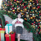 <現貨> 聖誕專屬🎄大蝴碟結長袖針織上衣