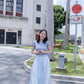 <現貨> 自家製 薄紗雙層波點半身長裙｜兩色入