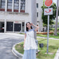 <預訂> 多層蛋糕細肩連身Ops｜兩色入