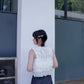 <預訂> 四季必須有! 蕾絲蝴蝶結荷葉邊吊帶外搭背心｜兩色入