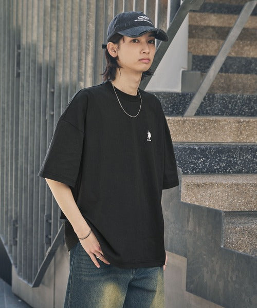 <預訂> JP Unisex U.S.Polo Oversized純棉刺繡短袖Tee｜八色入