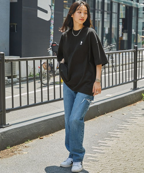 <預訂> JP Unisex U.S.Polo Oversized純棉刺繡短袖Tee｜八色入
