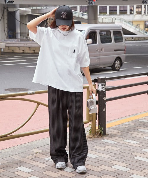 <預訂> JP Unisex U.S.Polo Oversized純棉刺繡短袖Tee｜八色入