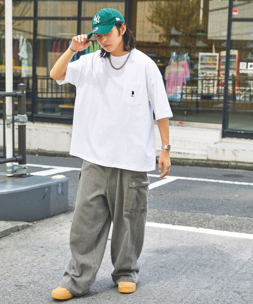 <預訂> JP Unisex U.S.Polo Oversized純棉刺繡短袖Tee｜八色入