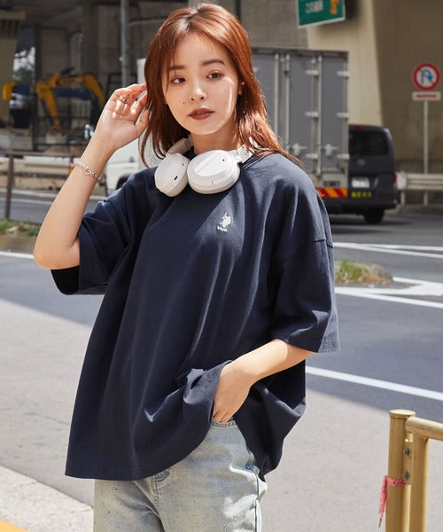 <預訂> JP Unisex U.S.Polo Oversized純棉刺繡短袖Tee｜八色入