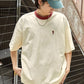 <預訂> JP Unisex U.S.Polo Oversized純棉刺繡短袖Tee｜八色入