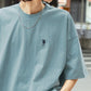 <預訂> JP Unisex U.S.Polo Oversized純棉刺繡短袖Tee｜八色入