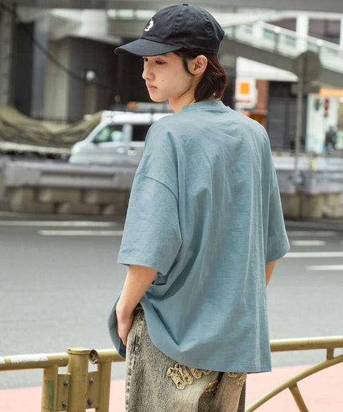 <預訂> JP Unisex U.S.Polo Oversized純棉刺繡短袖Tee｜八色入
