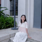 自家製 極高質量！ruffle邊純棉半身長裙
