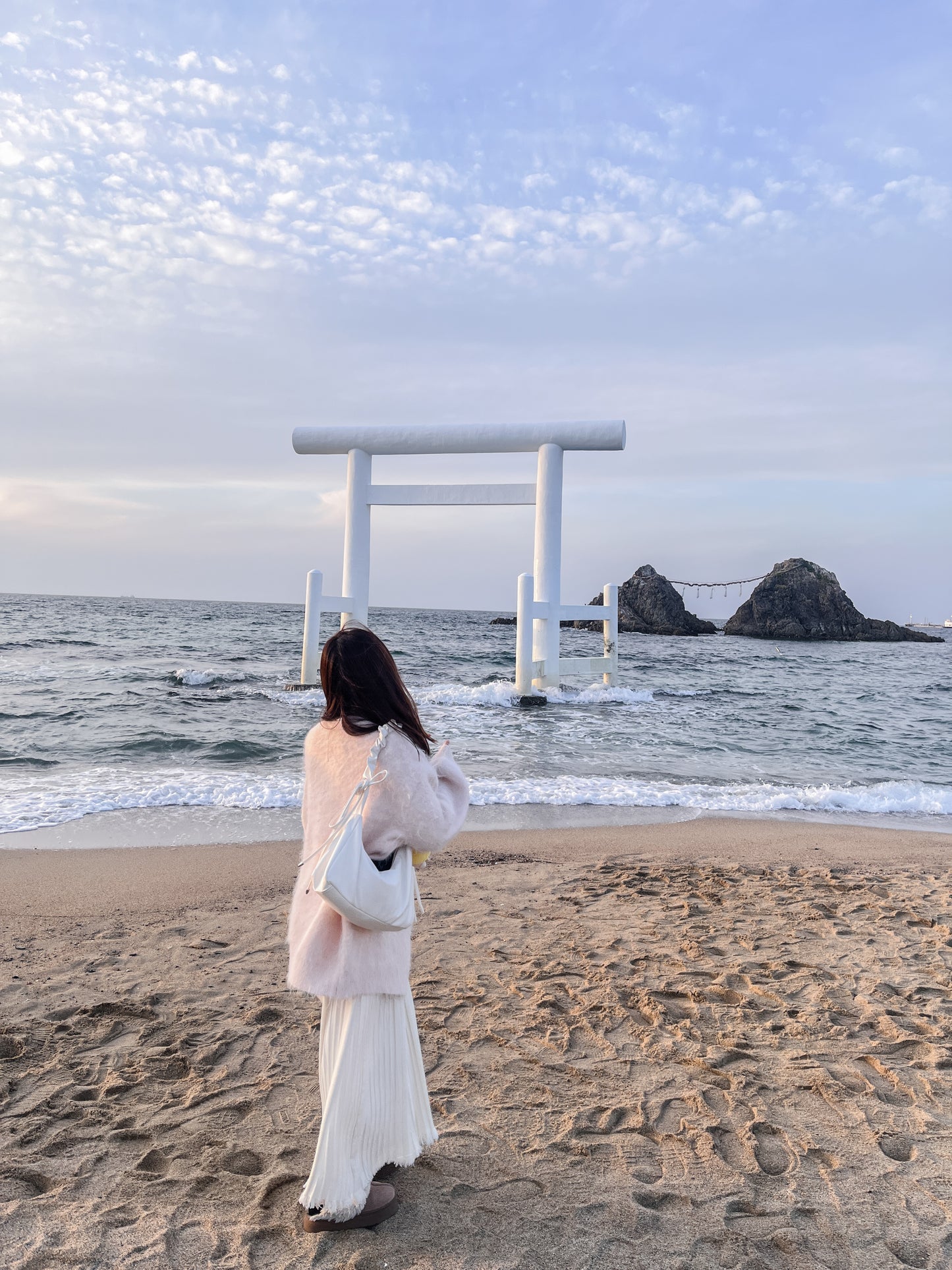 <預訂> 自家製 流蘇針織半身長裙｜兩色入