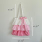 <預訂> 泰國人手製作🇹🇭 超人氣大容量三層蛋糕Tote Bag(內有小口袋) | 多色入