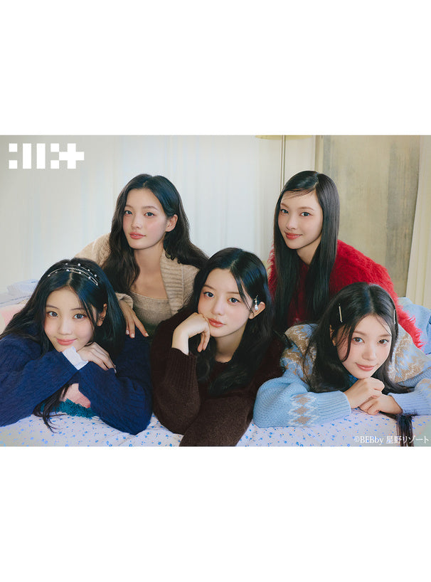 <預訂> JP ILLIT YUNAH同款🐰短版毛絨針織開胸外套｜六色入