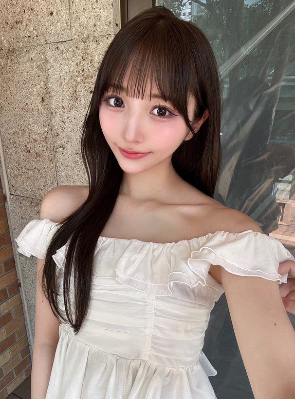 <預訂> JP 褶邊多層次襯衫 | 四色入