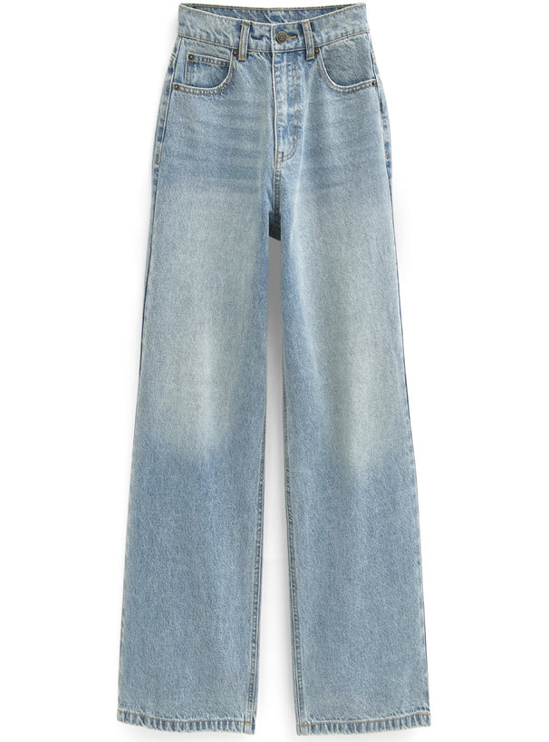 <預訂> ILLIT MOKA同款♡ 小個子直筒牛仔長褲｜兩色入