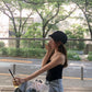 <預訂> JP 小個子蕾絲破洞牛仔長褲