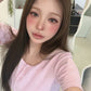 <預訂> JP 蕾絲荷葉邊吊帶背心+羅紋開胸外套兩件套套裝 | 三色入