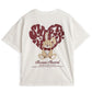 <預訂> JP 心型logo印花兔子刺繡Tee | 兩色入