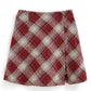 <預訂> J節日感紋格紋迷你裙(含內搭)| 兩色入